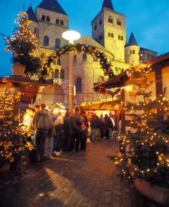 Mercado de navidad en Valkenburg